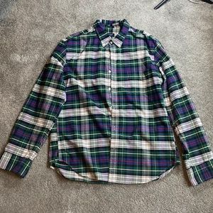 J. Crew Mens Oxford Shirt XL